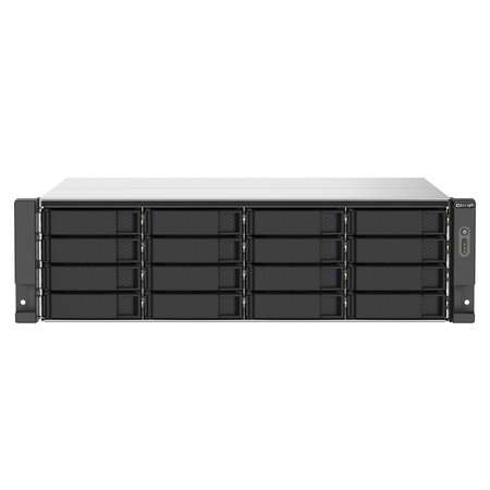 QNAP QNAP TS-1673AU-RP-16G data-opslag-server V1500B Ethernet LAN Rack (3U) Zwart, Grijs NAS