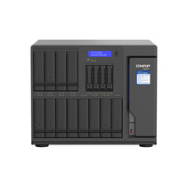 QNAP TVS-h1688X Ethernet LAN Tower Zwart NAS