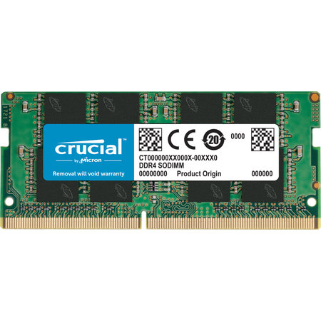 Crucial Crucial CT8G4SFRA32A geheugenmodule 8 GB 1 x 8 GB DDR4 3200 MHz