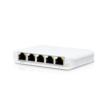 Ubiquiti Ubiquiti Networks UniFi USW Flex Mini Managed Gigabit Ethernet (10/100/1000) Wit Power over Ethernet (PoE)