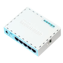 Mikrotik RB750GR3 bedrade router Gigabit Ethernet Turkoois, Wit