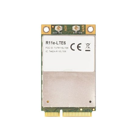 Mikrotik Mikrotik R11E-LTE6 netwerkkaart Intern WWAN 300 Mbit/s