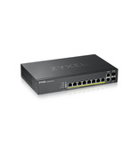 Zyxel Zyxel GS2220-10HP-EU0101F netwerk-switch Managed L2 Gigabit Ethernet (10/100/1000) Zwart Power over Ethernet (PoE)