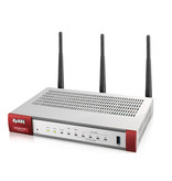 Zyxel Zyxel USG20W-VPN-EU0101F draadloze router Dual-band (2.4 GHz / 5 GHz) Gigabit Ethernet Grijs, Rood