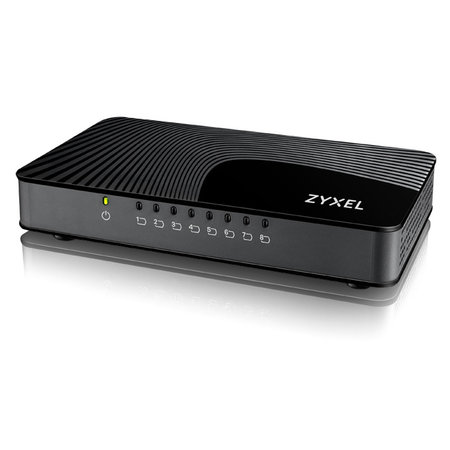 Zyxel Zyxel GS-108S v2 Gigabit Ethernet (10/100/1000) Zwart