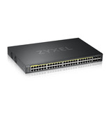 Zyxel Zyxel GS2220-50HP-EU0101F netwerk-switch Managed L2 Gigabit Ethernet (10/100/1000) Zwart Power over Ethernet (PoE)