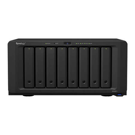 Synology Synology DiskStation DS1821+ data-opslag-server NAS Tower Ethernet LAN Zwart V1500B