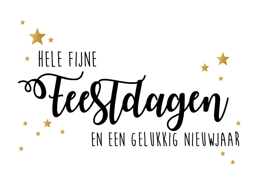 Openingstijden met de feestdagen!