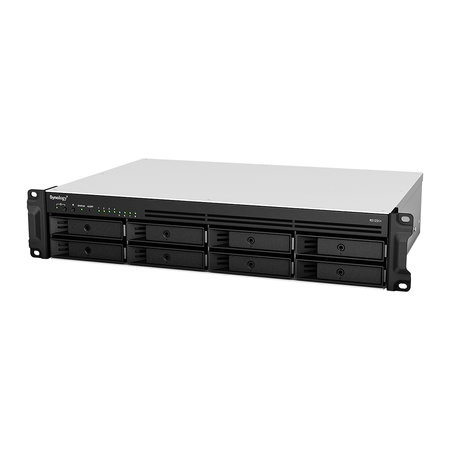 Synology Synology RackStation RS1221+ data-opslag-server NAS Rack (2U) Ethernet LAN Zwart V1500B