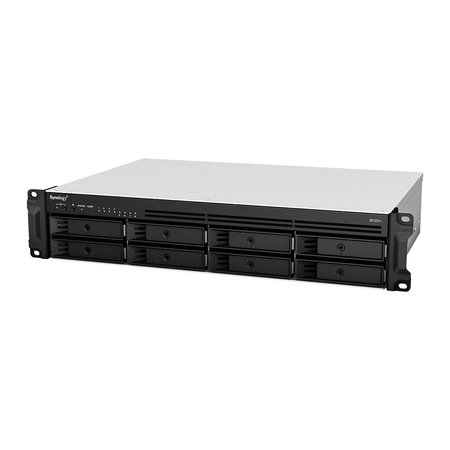 Synology Synology RackStation RS1221RP+ data-opslag-server NAS Rack (2U) Ethernet LAN Zwart V1500B