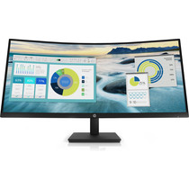 HP P34hc G4 86,4 cm (34") 3440 x 1440 Pixels Quad HD LED Zwart