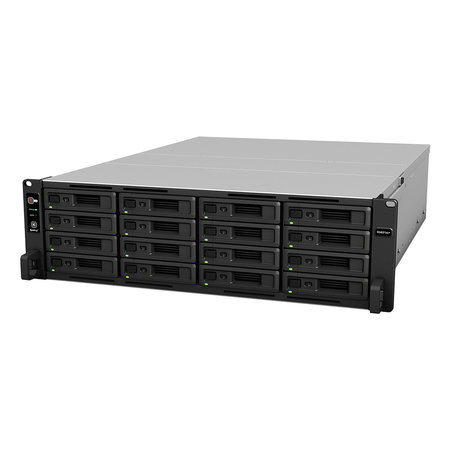 Synology Synology RackStation RS4021XS+ data-opslag-server Opslagserver Rack (3U) Ethernet LAN Zwart D-1541