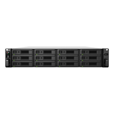 Synology Synology RackStation RS3621XS+ data-opslag-server Opslagserver Rack (2U) Ethernet LAN Zwart D-1541