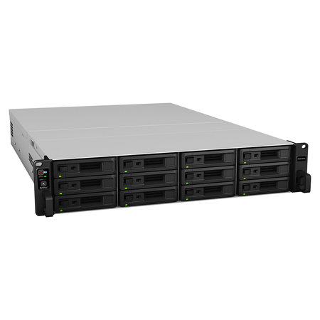 Synology Synology RackStation RS3621RPXS data-opslag-server Opslagserver Rack (2U) Ethernet LAN Zwart D-1531