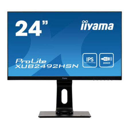 Iiyama iiyama ProLite XUB2492HSN-B1 computer monitor 60,5 cm (23.8") 1920 x 1080 Pixels Full HD LED Zwart