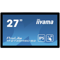 iiyama ProLite TF2738MSC-B2 touch screen-monitor 68,6 cm (27") 1920 x 1080 Pixels Multi-touch Multi-gebruiker Zwart