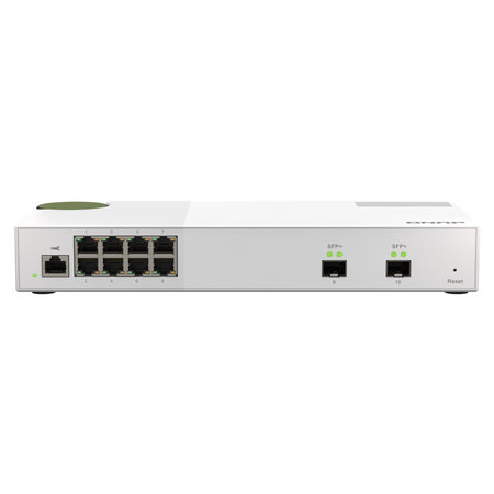 QNAP QNAP QSW-M2108-2S netwerk-switch Managed Grijs