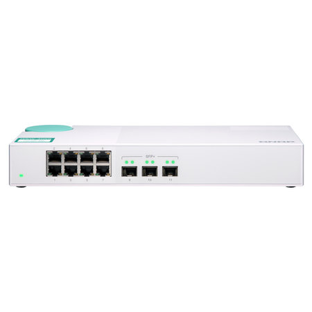 QNAP QNAP QSW-308S netwerk-switch Unmanaged Gigabit Ethernet (10/100/1000) Wit