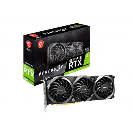 MSI MSI GeForce RTX 3060 VENTUS 3X 12G OC NVIDIA 12 GB GDDR6