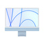 Apple Apple iMac 61 cm (24") 4480 x 2520 Pixels Apple M 8 GB 256 GB SSD Alles-in-één-pc macOS Big Sur Wi-Fi 6 (802.11ax) Blauw