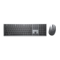 DELL KM7321W toetsenbord RF-draadloos + Bluetooth QWERTY US International Grijs, Titanium