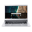 Acer Acer Chromebook 514 CB514-1WT-352M 35,6 cm (14") 1920 x 1080 Pixels Touchscreen Intel® 11de generatie Core™ i3 8 GB LPDDR4x-SDRAM 128 GB SSD Wi-Fi 6 (802.11ax) Chrome OS Grijs