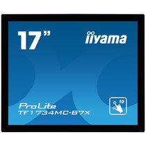 iiyama ProLite TF1734MC-B7X touch screen-monitor 43,2 cm (17") 1280 x 1024 Pixels Multi-touch Zwart