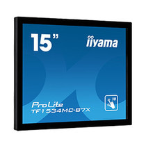 iiyama ProLite TF1534MC-B7X touch screen-monitor 38,1 cm (15") 1024 x 768 Pixels Multi-touch Multi-gebruiker Zwart