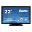 Iiyama iiyama ProLite T2234MSC-B7X touch screen-monitor 54,6 cm (21.5") 1920 x 1080 Pixels Multi-touch Zwart