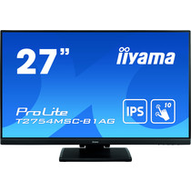 iiyama ProLite T2754MSC-B1AG touch screen-monitor 68,6 cm (27") 1920 x 1080 Pixels Multi-touch Multi-gebruiker Zwart