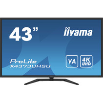 iiyama ProLite X4373UHSU-B1 computer monitor 108 cm (42.5") 3840 x 2160 Pixels 4K Ultra HD Zwart