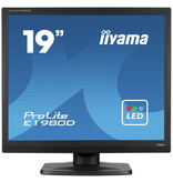 Iiyama iiyama ProLite E1980D-B1 LED display 48,3 cm (19") 1280 x 1024 Pixels XGA Zwart