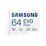 Samsung Samsung EVO Plus flashgeheugen 64 GB MicroSDXC UHS-I Klasse 10