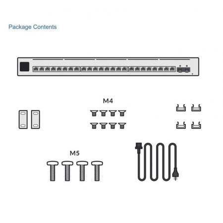 Ubiquiti Ubiquiti Networks UniFi Enterprise XG 24 Managed L3 10G Ethernet (100/1000/10000) Roestvrijstaal