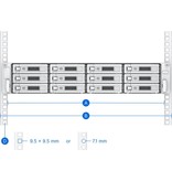 Synology Synology RKS-02 rack-toebehoren Rekrailset