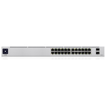 Ubiquiti Networks UniFi 24-Port PoE Managed L2/L3 Gigabit Ethernet (10/100/1000) Power over Ethernet (PoE) 1U Zilver