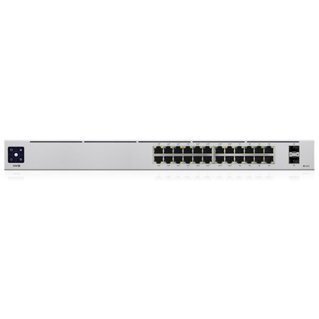 Ubiquiti Ubiquiti Networks UniFi 24-Port PoE Managed L2/L3 Gigabit Ethernet (10/100/1000) Power over Ethernet (PoE) 1U Zilver