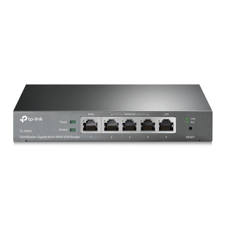 TP LINK TP-LINK TL-R605 bedrade router 10 Gigabit Ethernet, 100 Gigabit Ethernet Zwart