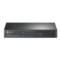 TP-LINK TL-SG1008P Gigabit Ethernet (10/100/1000) Power over Ethernet (PoE) Grijs