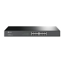 TP-LINK TL-SG1016 Managed L2 Gigabit Ethernet (10/100/1000) Zwart