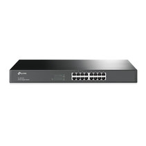 TP-LINK TL-SG1016 Managed L2 Gigabit Ethernet (10/100/1000) Zwart