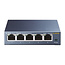 TP LINK TP-LINK TL-SG105 Unmanaged Gigabit Ethernet (10/100/1000) Zwart