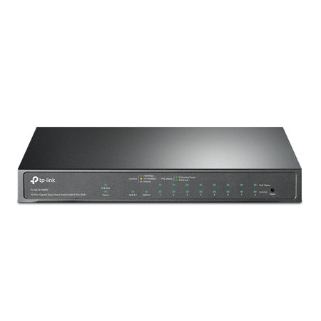 TP LINK TP-LINK TL-SG1210MPE netwerk-switch Gigabit Ethernet (10/100/1000) Zwart