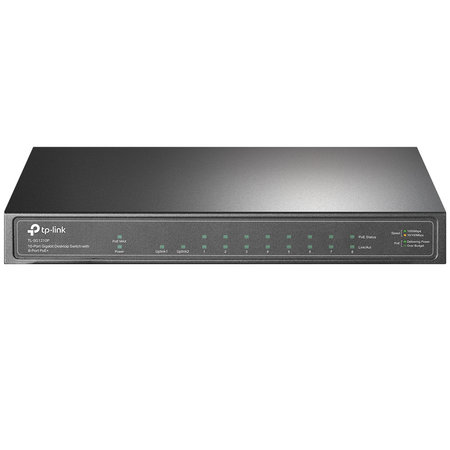 TP LINK TP-LINK TL-SG1210P Gigabit Ethernet (10/100/1000) Power over Ethernet (PoE) Grijs