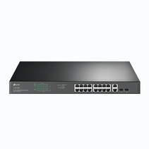 TP-LINK TL-SG1218MP netwerk-switch Gigabit Ethernet (10/100/1000) Power over Ethernet (PoE) Zwart