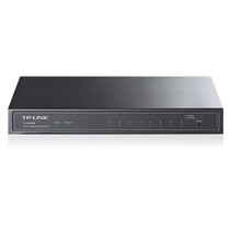 TP-LINK TL-SG2008 Managed Gigabit Ethernet (10/100/1000) Zwart