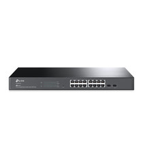 TP-LINK TL-SG2218 netwerk-switch Managed L2/L2+ Gigabit Ethernet (10/100/1000) Zwart