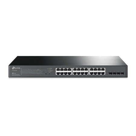 TP LINK TP-LINK TL-SG2428P netwerk-switch Gigabit Ethernet (10/100/1000) Power over Ethernet (PoE) Zwart