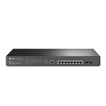 TP-LINK TL-SG3210XHP-M2 netwerk-switch Managed L2+ 2.5G Ethernet (100/1000/2500) Zwart