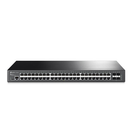 TP LINK TP-LINK TL-SG3452 netwerk-switch Managed L2 Gigabit Ethernet (10/100/1000) Zwart